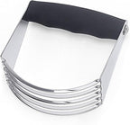 Dough Blender with Non-slip Handle, 4.6 Inch x 4 Inch Stainless Steel Pastry by YIKANGHENG