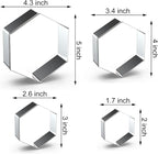 Hexagon Cookie Cutter Set Large - Image 2