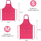 SINLAND Kids Apron with Pocket 2 Pack Children Chef Apron - Image 4