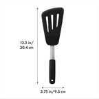 OXO Good Grips Small Silicone Flexible Turner Black & Good Grips Silicone - Image 3