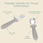Eascrozn Toddler Forks and Spoons Set, 6 Pack Kids Silverware - Image 5