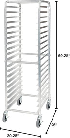 Winco Aluminum Sheet Pan/Bun Rack, 20 Tier - Image 2