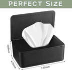 Newtay Dryer Sheet Holder with Hinged Lid, Plastic Dryer Sheet Dispenser - Image 2