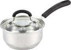 Cook N Home 1 Quart Stainless Steel Saucepan by CookNHome