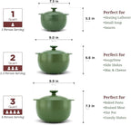 MINH LONG 2-Qt Porcelain Dutch Oven - Image 6