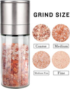 Gulex® Salt Grinder Pepper Mill, Refillable, Adjustable Coarseness Black Pepper - Image 4