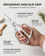 Heavy Duty Poultry Shears, Stainless Steel Kitchen Scissors - Image 5