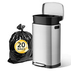 KUK 13 Gallon/50L Stainless Steel Kitchen Trash Can - Image 9