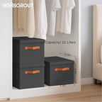 Homsorout Storage Bins with Lids - Image 3