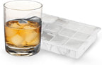 Host Ice Cube Tray with Lid, Makes 15 1.25" Cubes, Durable Silicone Trays - Image 9