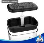 MR.SIGA Dish Soap Dispenser for Kitchen, 2 in 1 Premium Sponge Holder, - Image 6