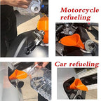 Annurssy Multi-Function Plastic Long Neck Oil Funnel - Image 2