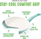 GreenLife Nonstick 8" Frying Pan Skillet, Non-Toxic PFAS-Free Ceramic Nonstick - Image 3