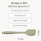 Starpack 'Scrape & Stir' Silicone Spatula - Image 4