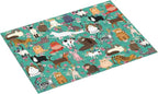 Cat Dish Drying Mat For Kitchen Microfiber Drying Mats Absorbent Reversible - Image 2