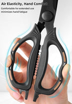 Kitchen Shears Scissors Food Scissors, 8-in-1 Multifunction Japanese Stainless - Image 3