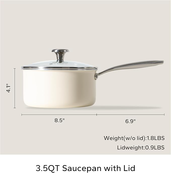 Redchef Nonstick Ceramic Sauce Pan - Image 8
