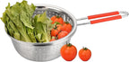 Stainless Steel Perforated Metal Colander Strainer - Image 4