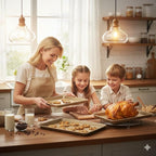 Baking Sheet Pan Set of 3 | Nonstick Cookie Sheets - Image 7