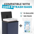 SIMPLI-Magic 50L / 13.2 Gallon Kitchen Trash Can - Image 2