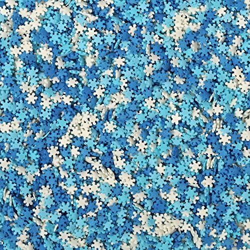 Snowflake Confetti Sprinkles - 1.2 Pounds - Image 3