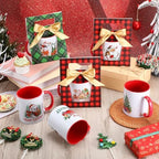 LemonRoad 12 Sets Christmas Coffee Mugs with Mug Boxes 12 oz - Image 5