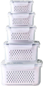 Large Fridge Food Storage Container Set by Ronanemon
