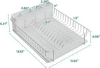 SunnyPoint 304 Stainless Steel Dish Drying Rack - Image 7