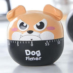 Cute Dog Kitchen Timer Manual Mechanical Rotating Alarm 55 Minutes Countdown - Image 5