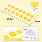 Ice Cube Trays 4 Pack, Airabc Silicone Ice Cube Trays - Image 5