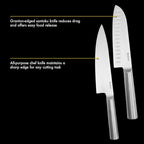 Babish High-Carbon 1.4116 German Steel 15 Piece Full Tang Forged Cutlery - Image 4