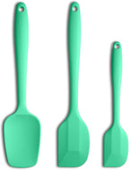 Silicone Spatula 3‑Piece Set Heat Resistant 600°F Non‑Stick Rubber Spatulas by ALLWIN-HOUSEWARE