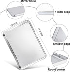 TeamFar Cookie Sheets with Cooling Racks, 17.6 x 13 x 1 Inch Stainless Steel - Image 2