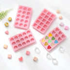 Cute Ice Cube Trays Silicone Chocolate Mold Wax Melt Molds Easy Release Ice - Image 4