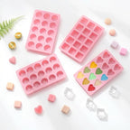 Cute Ice Cube Trays Silicone Chocolate Mold Wax Melt Molds Easy Release Ice - Image 4