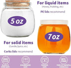 Syntic 40 Pack Small Glass Jars - Image 4