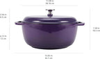 Amazon Basics Enameled Cast Iron Dutch Oven Pot - Image 4
