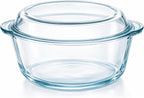 Ums 3.3 Quart Glass Casserole Dish by UMS