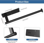 CUXIXA Paper Towel Holder Under Cabinet, Upgraded Self Adhesive Paper Towel - Image 6