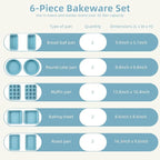 11-Piece Nonstick Baking Pans Set - Image 5