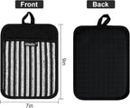 Alselo Silicone Pot Holders Set of 3 Heat Resistant & Non Slip Potholders - Image 2