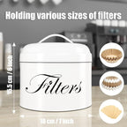 Coffee Filter Holder, Basket Storage Container - Image 2