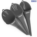 Oil Funnel 3-Pack | 11" Long Nesting Plastic Funnels - Image 6