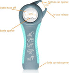 Jar Opener, 5 in 1 Multi Function Can Opener Bottle Opener Kit - Image 5