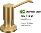 Kitchen Sink Soap Dispenser, Built in SoapDispenser, Counter Lotion Dispenser - Image 4