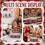4 Pcs Christmas Table Decorations, Wooden Hot Cocoa Decor Indoor - Image 7