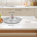 Titanium Hammered Pan Pro with Lid - Image 2