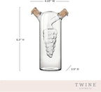 Twine 2-In-1 Oil and Vinegar Cruet Bottle - Image 3