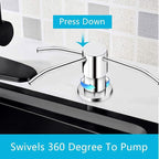 Soap Dispenser for Kitchen Sink, in Sink Soap Dispenser Pump, Say Goodbye to - Image 2