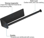 Paper Towel Holders Magnetic Steel Black Towel Roll Holders - Image 2